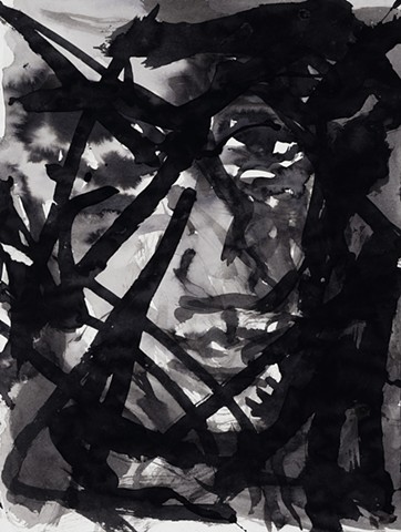 James RC Bottle Cap Bldg Baltimore 2005 ink on paper 14in x 10.5in