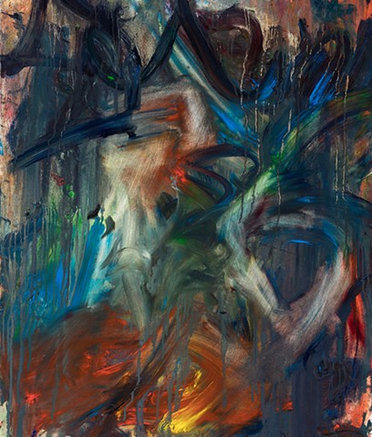 All That I Knew 2006 oil on canvas 36in x 30in