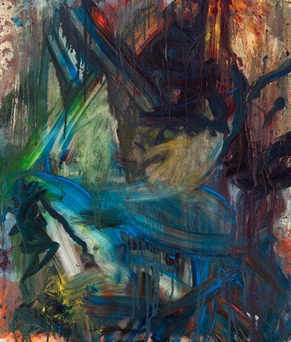 All That I Knew 2006 oil on canvas 36in x 30in