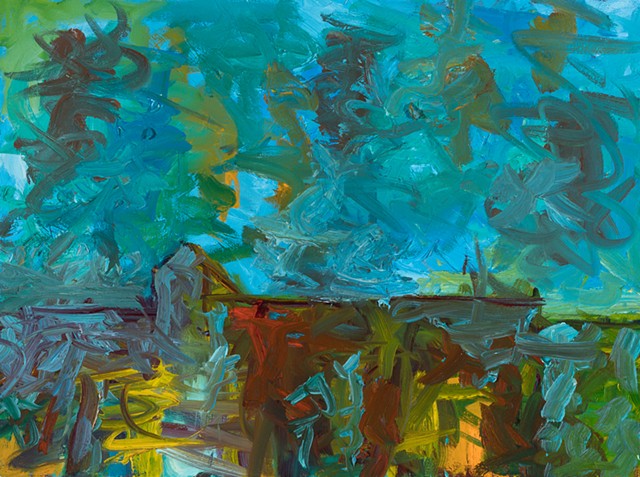 Autumn 2 2001 oil on canvas 18in x 24in