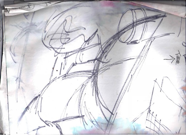 Discharge documents 2011 graphite, ink on paper 8.5 x 11