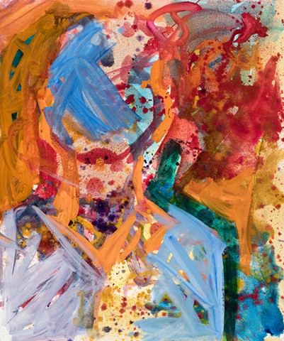 Avedon (maga followers ) 2022 oil on canvas 36in x 30in