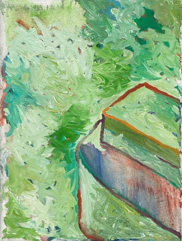 Holocaust museum 2001 oil on canvas 24in x 18in