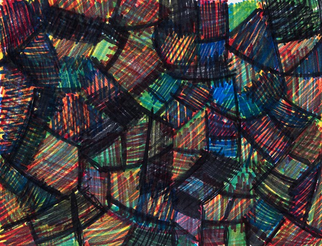 WBI 2015 marker on paper 9.25in x 12in