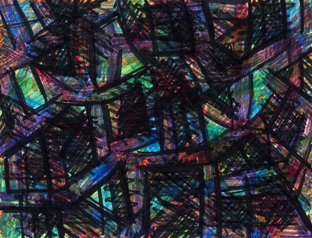 WBI 2015 marker on paper 9.25in x 12in