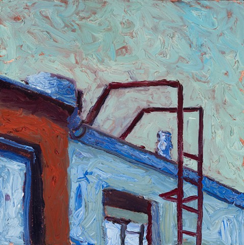 Autumn 1 2001 oil on canvas 18in x 18in