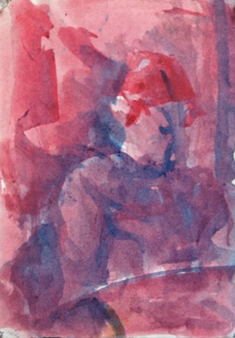 Matthew 1988 ink on paper  14in x 12 in approx