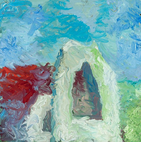 Autumn 1 2001 oil on canvas 18in x 18in