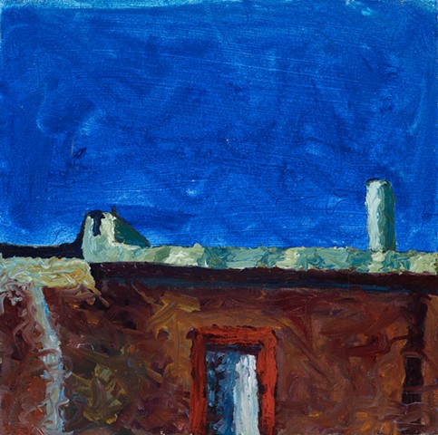 Autumn 2 2001 oil on canvas 18in x 18in 