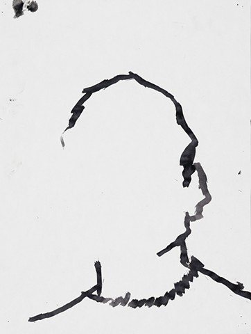 James RC Bottle Cap Bldg Baltimore 2005 ink on paper 14in x 10.5in