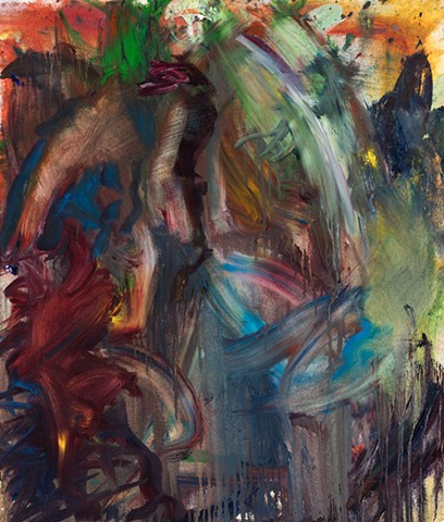 All That I Knew 2006 oil on canvas 36in x 30in