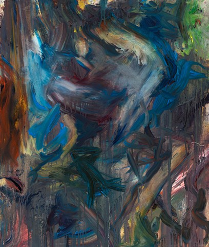 All That I Knew 2006 oil on canvas 36in x 30in