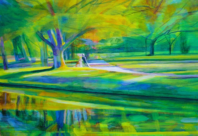 In the open air, parks (3)