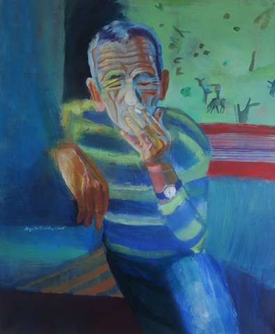 Mieciu and smoke