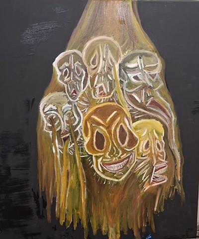 The Mass of Melting Faces