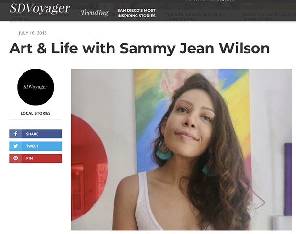 Art & Life With Sammy Jean Wilson
