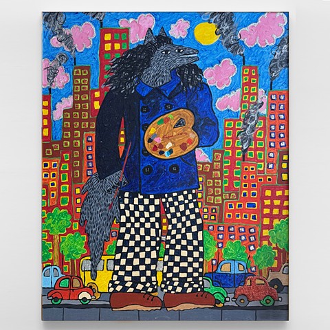 Potrait of the artist as a young coyote