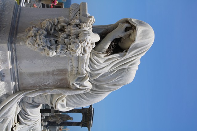 Grave in Santa MarÃ­a Magdalena de Pazzis Cemetery, San Juan, PR