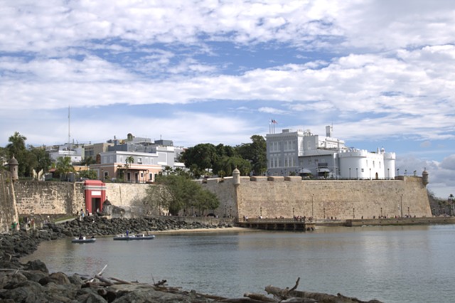 Old San Juan Gate and La Fortaleza