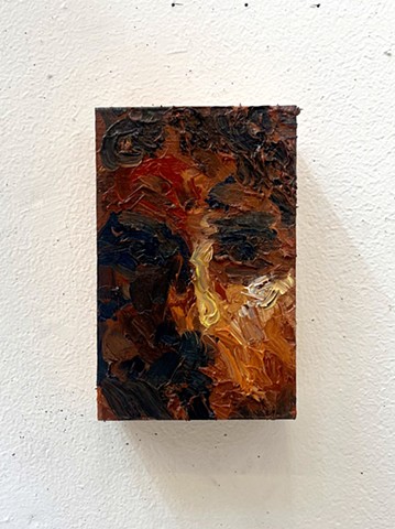 Self Portrait on a Block 