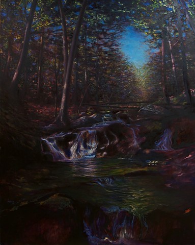 Waterfall  ( " Behold, I will do a new thing ; now it shall spring forth" )