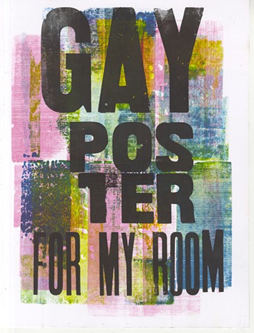 Gay Poster For My Room