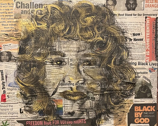 The Woman Behind the Paper
