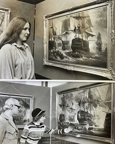 Battle of Trafalgar Exhibition, Plymouth 1981.