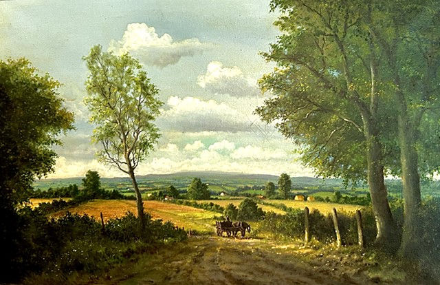 Romanticized English Countryside I