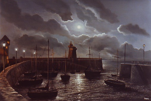 Lynmouth Harbor  N.Devon UK
