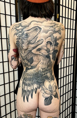 Dinosaur Backpiece