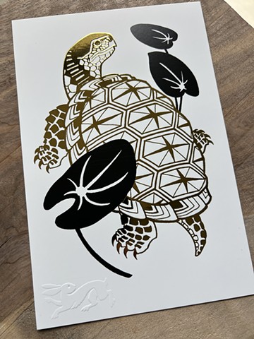 Turtle Mail Art