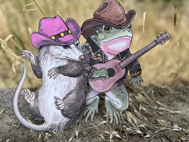 Frog and Possum