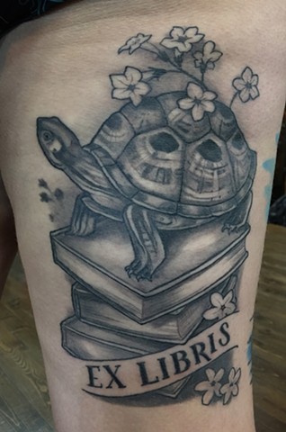 Ex Libris Turtle