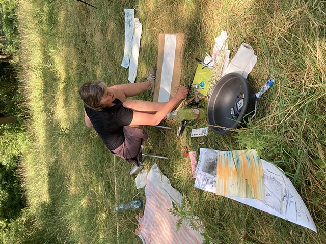 drawing responding to sound 