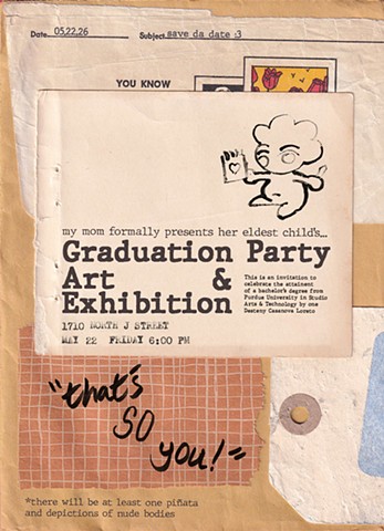 graduation invitation 