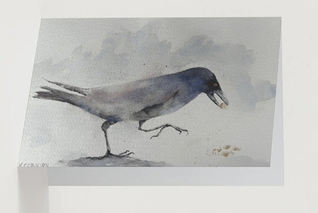 Crow with Kix