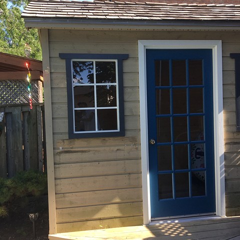 POOL SHED REPAINT