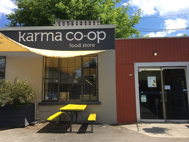 FOOD CO-OP SIGN PAINTING