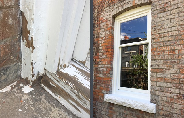 DAMAGED WINDOW