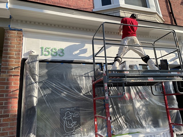 SHOP FRONT REPAINT