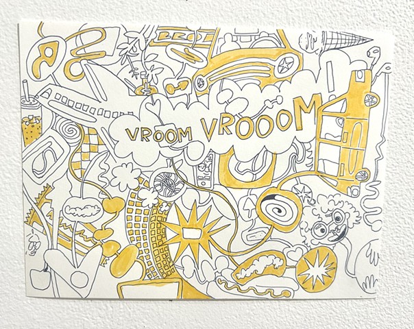 selected drawing from new york city