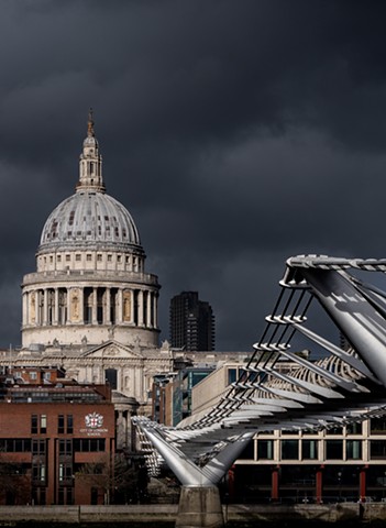 St. Paul's and Millennium Bridge