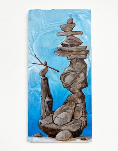Untitled (cairn)