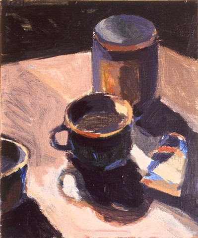 Cup and Paint Tube