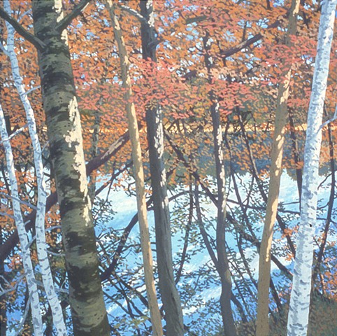 Lake as Seen from the Camp