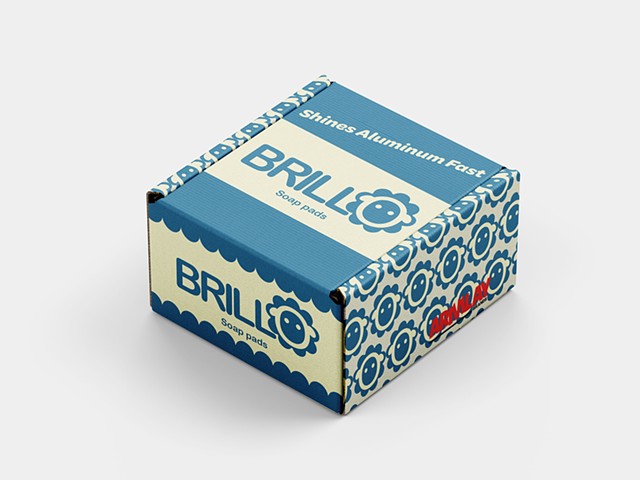 Mailer Box Mock up for Brillo