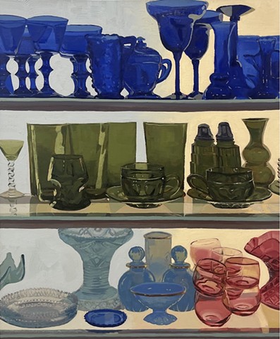 Three Glass Shelves
