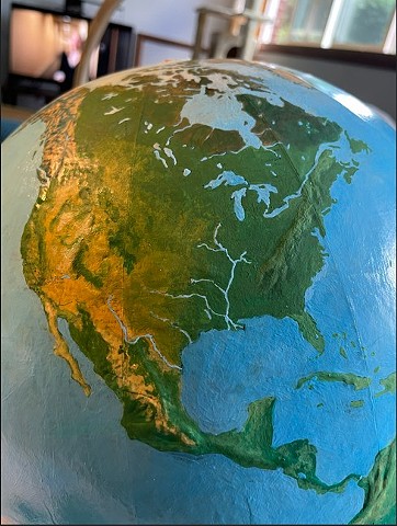 Painted Globe