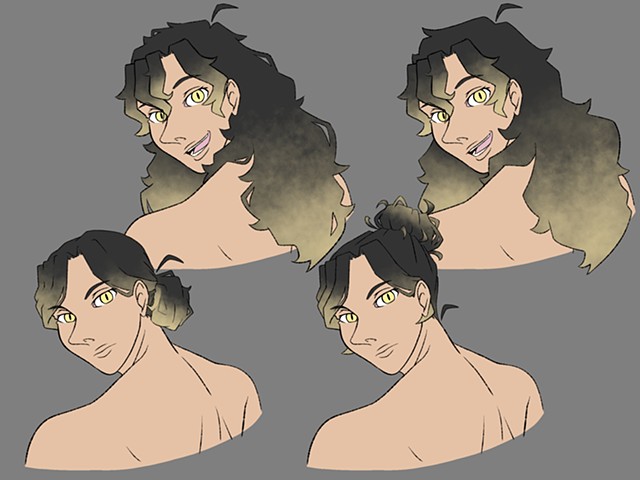 Rey Hair Concept (1/2)
